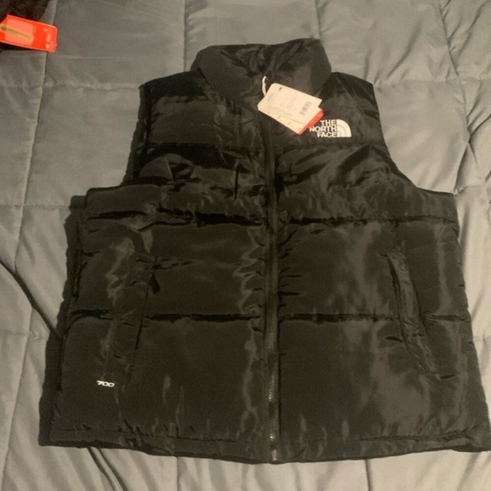 The North Face 1996 Retro Nuptse Vest 700 Down Black Men’s XXL Puffer Vest